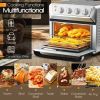 Kitchen Countertop Convection Toaster Oven Air Fryer Dehydrator Stainless Steel