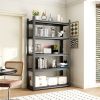 H72 * W47.2 * D23.6 Storage Shelves 5 Tier Heavy Duty Metal Shelving Unit Adjustable Shelving Units and Storage Rack Kitchen Garage Shelf