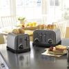 2-Slice Classic Toaster - Black Stainless Steel