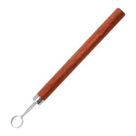 Wooden Handle Carving Pull Burin Stainless Steel Fruit And Vegetable Platter Graver Chef Edge Drawing Knife (Option: Pull Burin 2)