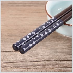 Wooden Japanese Style Chopsticks Household Craft Chopsticks Wooden Tableware (Option: Type C)