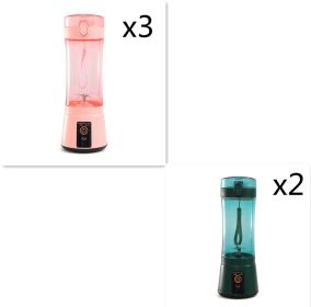 Portable Blender Portable Fruit Electric Juicing Cup Kitchen Gadgets (Option: Set18-USB)