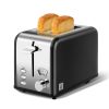 Retro Stainless-Steel Style 2-Slice Toaster