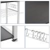 3-Tier Kitchen storage shelf;  Baker's Rack ; Microwave Stand with Storage for Kitchen Dining Room Living room